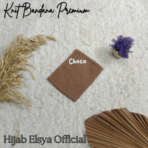 Knit Bandana Rajut - Gambar 2