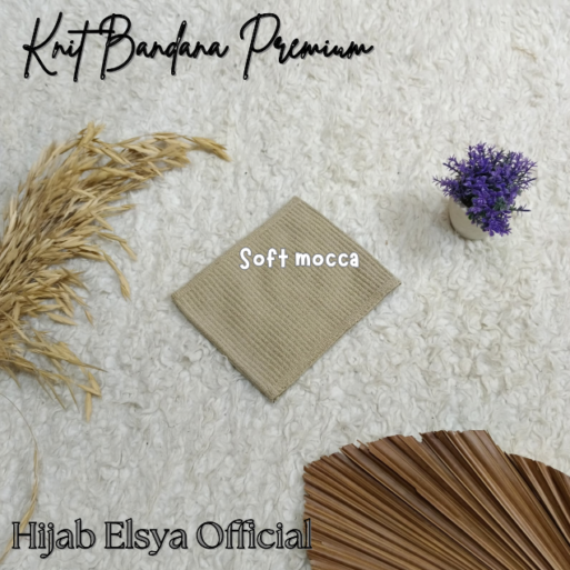 Knit Bandana Rajut - Gambar 10