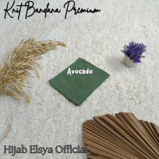 Knit Bandana Rajut - Gambar 15