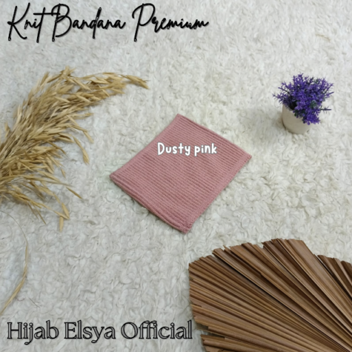 Knit Bandana Rajut - Gambar 17
